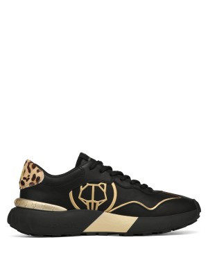 Black Gold Naked Wolfe Drought Men's Sneakers | SZG4284VE