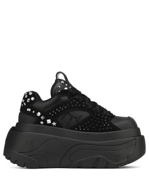 Black Naked Wolfe Fantasy Diamonds Women's Sneakers | SZK5562VU