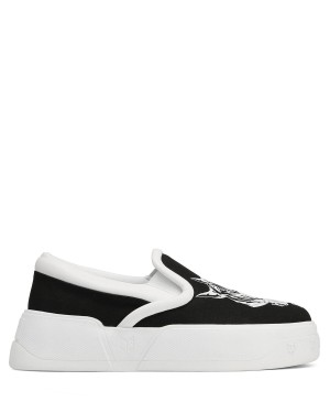 Black Naked Wolfe Killer Men's Sneakers | XIM6150JE