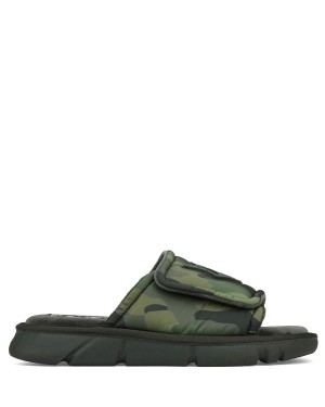 Green Black Naked Wolfe Alaska Men's Slides | ZEF2921JO