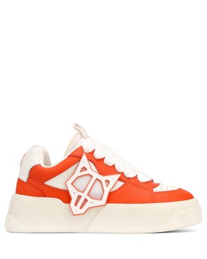 Orange Naked Wolfe Kosa Men's Sneakers | ADZ1659NU