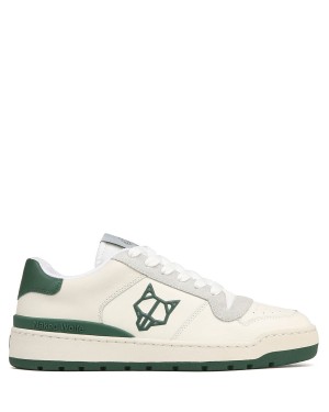 White Grey Green Naked Wolfe Ravenn Women's Sneakers | MEV1511FH