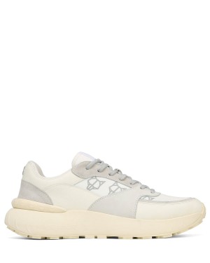 White Grey Naked Wolfe Dart Suede Men's Sneakers | WMT3746VX