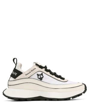 White Naked Wolfe Petal Nylon Women's Sneakers | FTM2970QQ