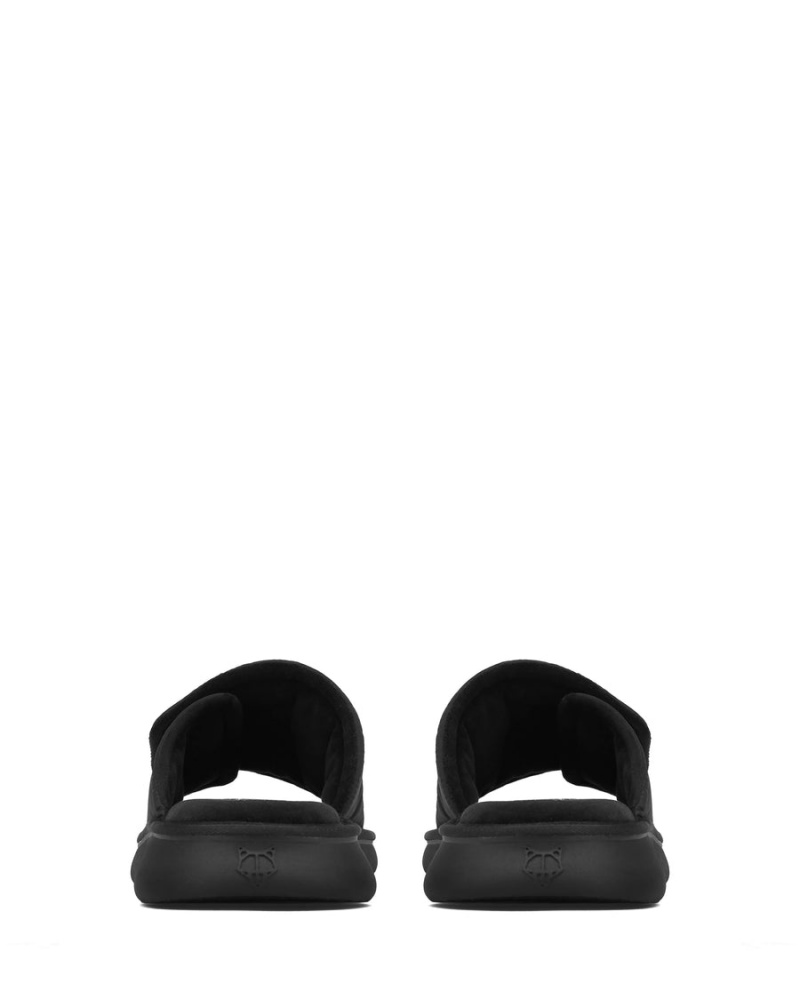 Black Naked Wolfe Alaska Men's Slides | PTF1061FX