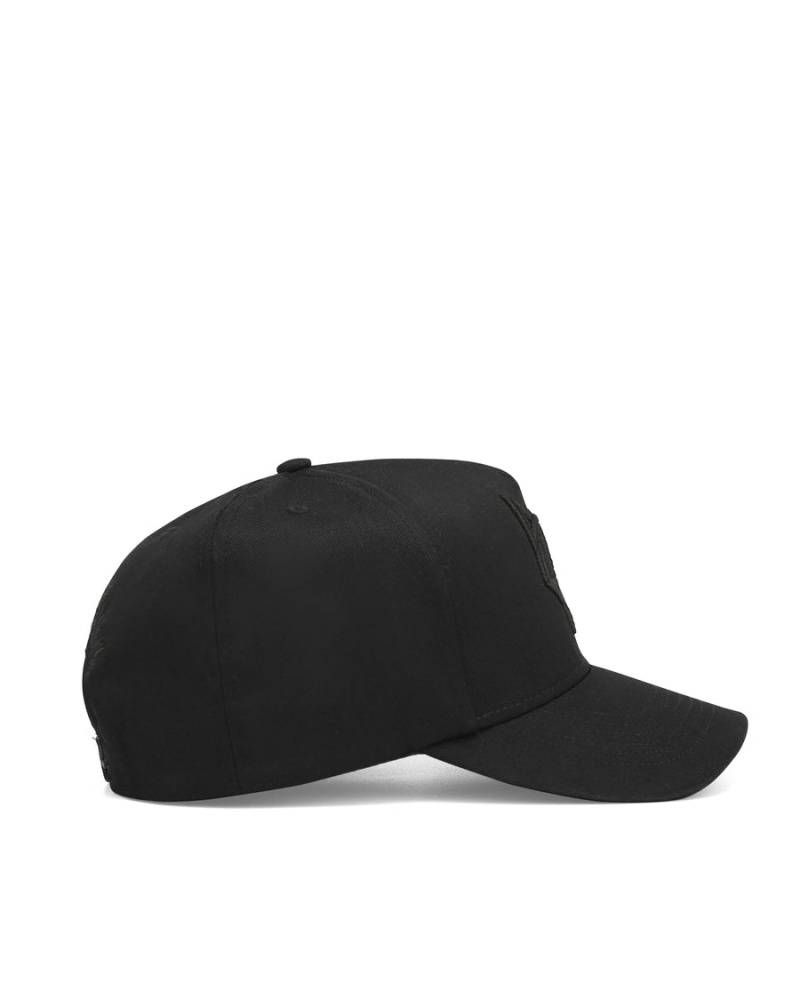 Black Naked Wolfe Constructed Wolfe Men's Caps | MIP9199NU