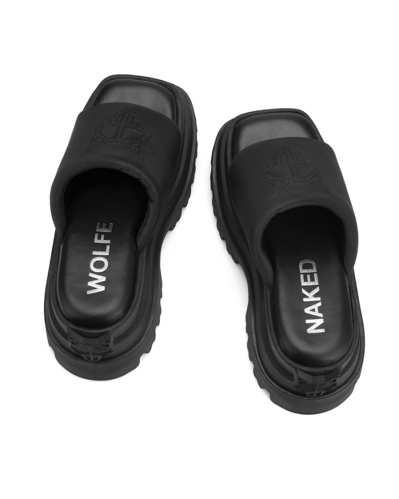 Black Naked Wolfe Delicious Women's Sandals | MEO9343MW