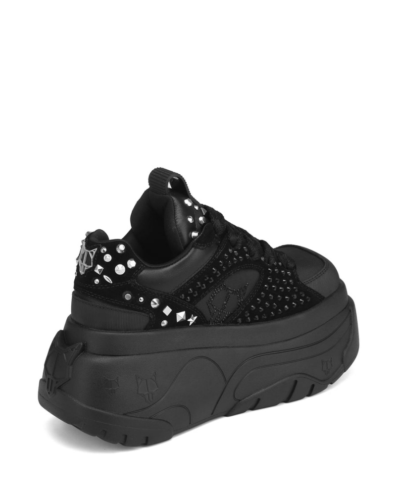 Black Naked Wolfe Fantasy Diamonds Women's Sneakers | SZK5562VU