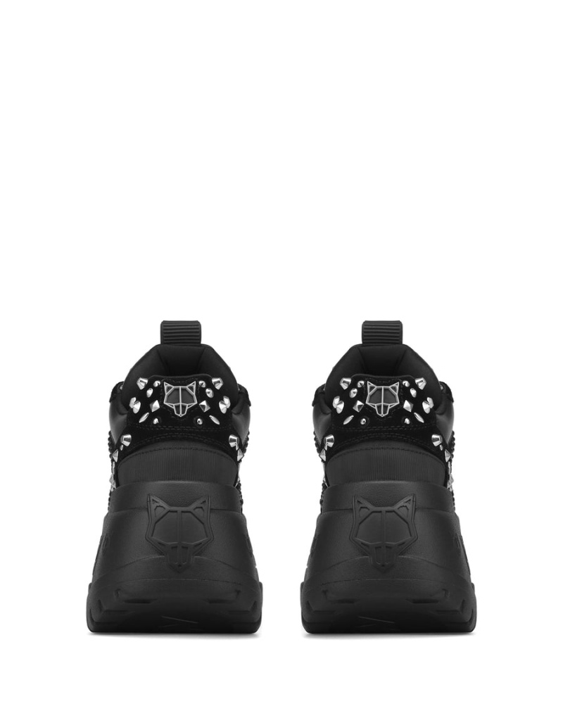 Black Naked Wolfe Fantasy Diamonds Women's Sneakers | SZK5562VU