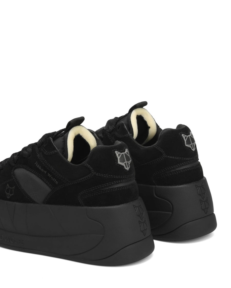 Black Naked Wolfe Snatch Double Women's Sneakers | TRB2615FG