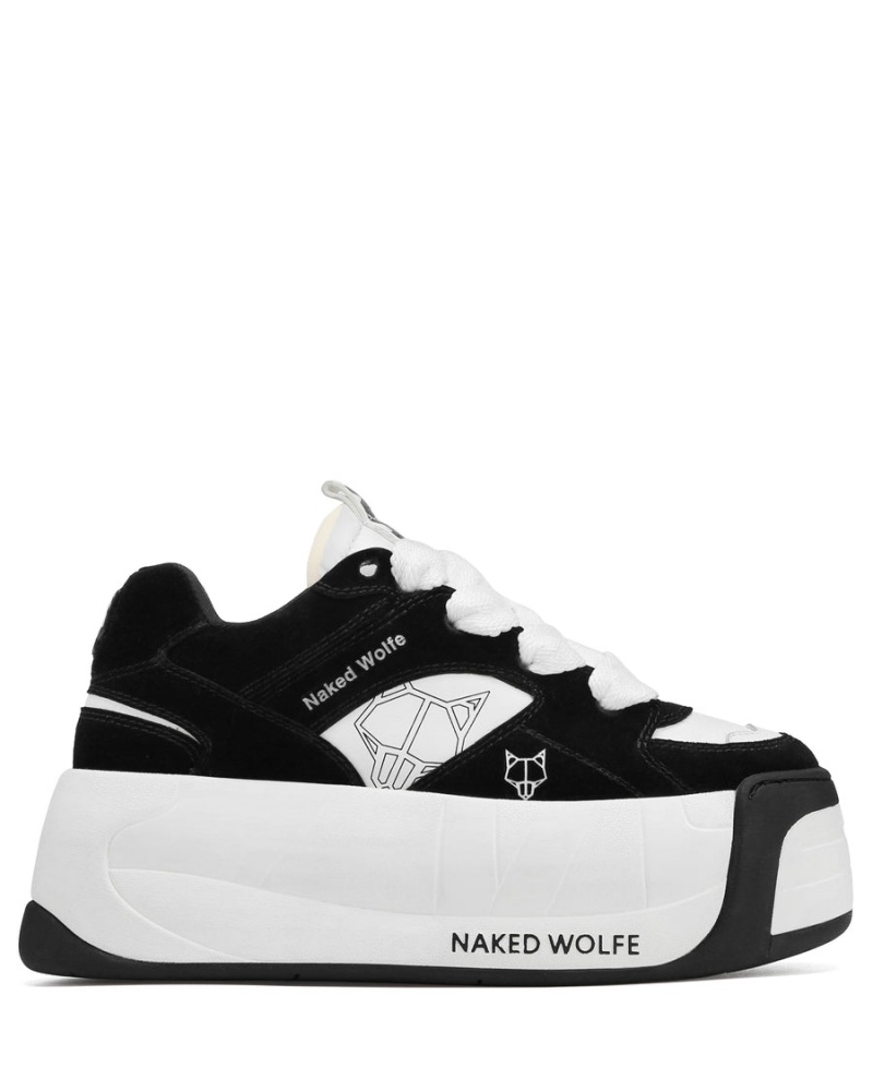 Black Naked Wolfe Snatch Women\'s Sneakers | UHC747VQ