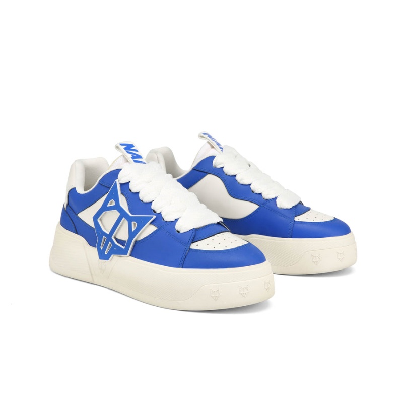 Blue Naked Wolfe Kosa Men's Sneakers | NNA1499MB