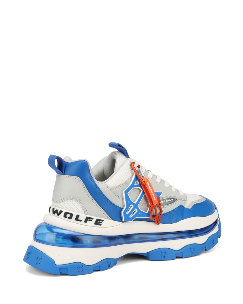 Blue Naked Wolfe Spring Men's Sneakers | DGC8510PF