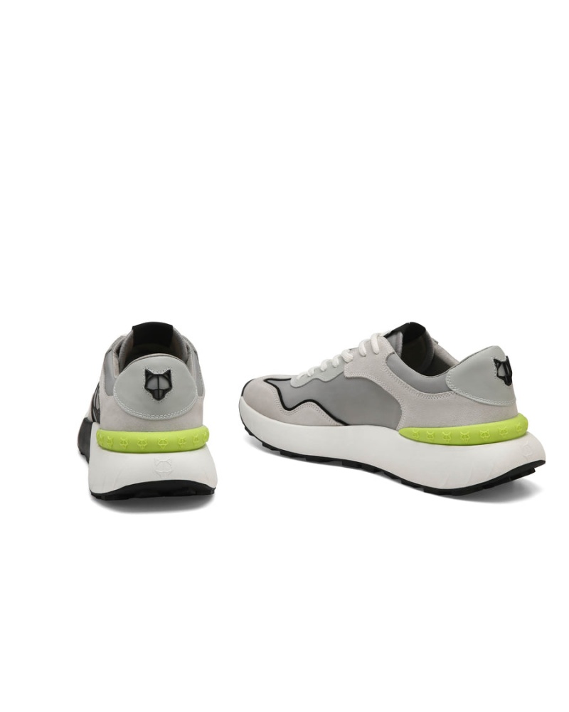 Grey Naked Wolfe Drought Men's Sneakers | FBQ7022LF