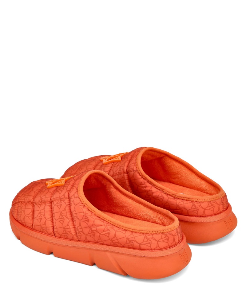 Orange Naked Wolfe Montana Men's Slippers | EHL9925NG