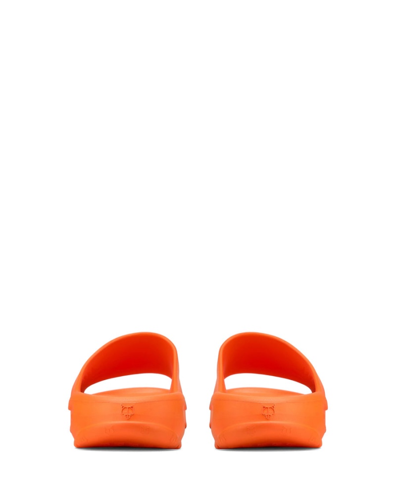 Orange Naked Wolfe Tommy Men's Slides | JOF717OT