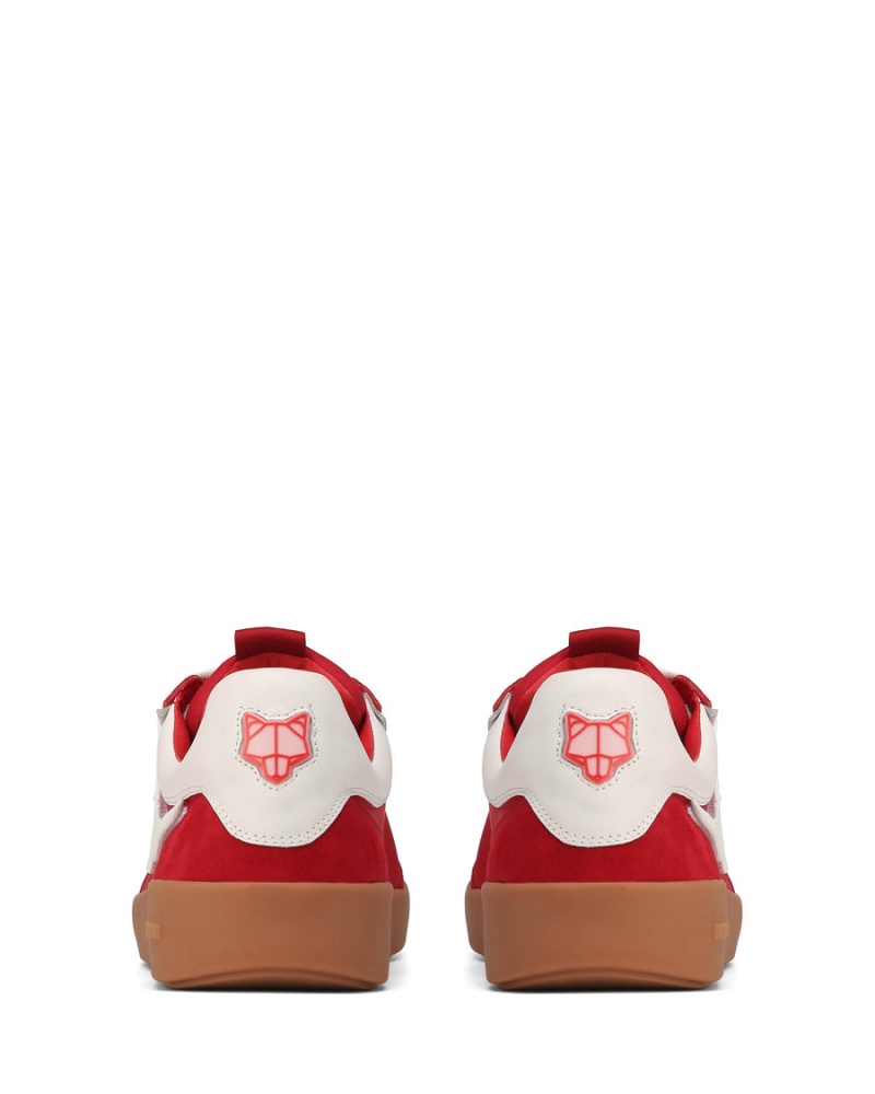 Red Naked Wolfe Palm Nylon Men's Sneakers | HWR935XB