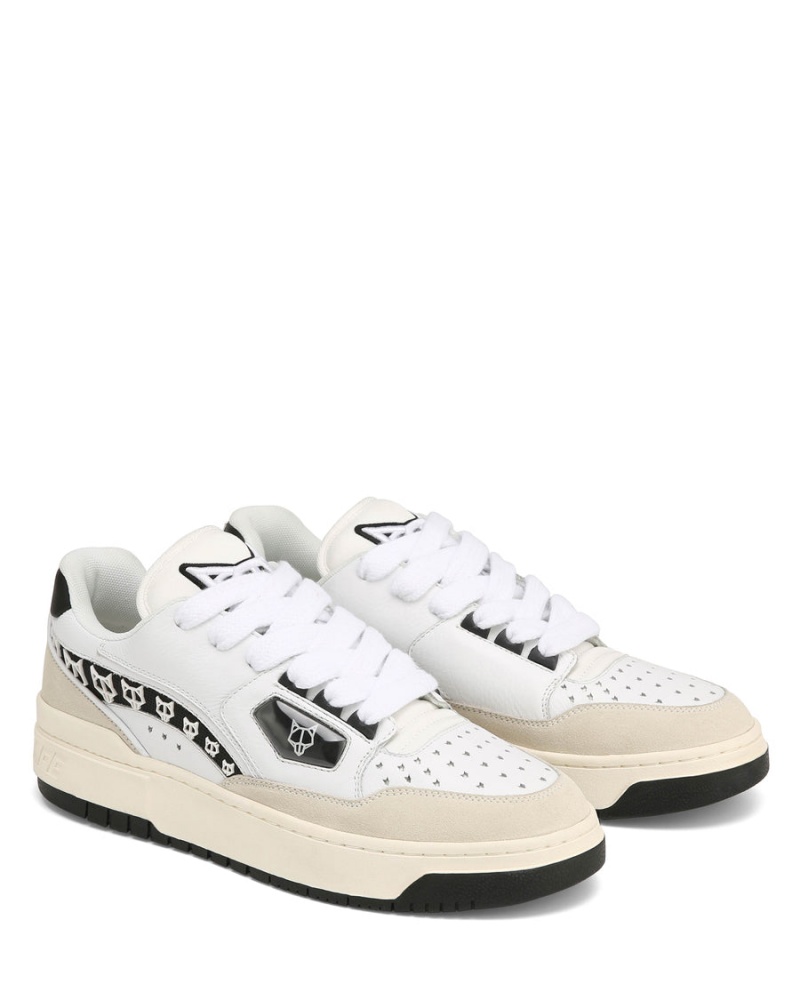 White Black Naked Wolfe NW-00 Men's Sneakers | FCR8244OK