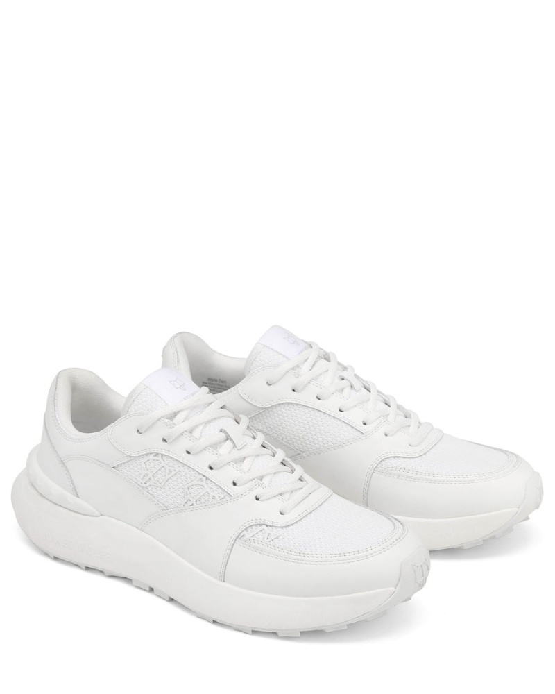 White Naked Wolfe Dart Men's Sneakers | RKE1612EN