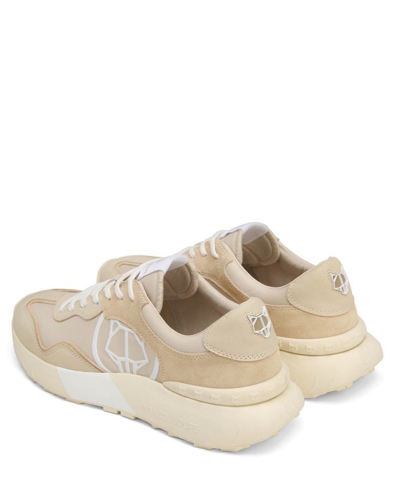 White Naked Wolfe Drought Men's Sneakers | CQV9794HG