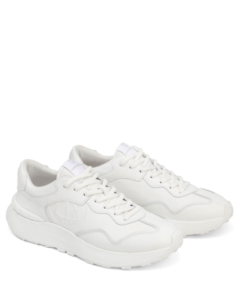 White Naked Wolfe Drought Triple Men's Sneakers | KDB6146VX