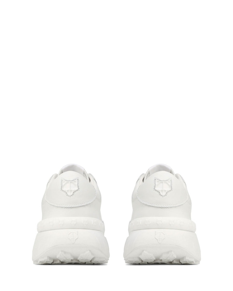 White Naked Wolfe Drought Triple Men's Sneakers | KDB6146VX