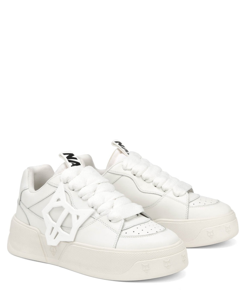 White Naked Wolfe Kosa Men's Sneakers | MEO2727GI