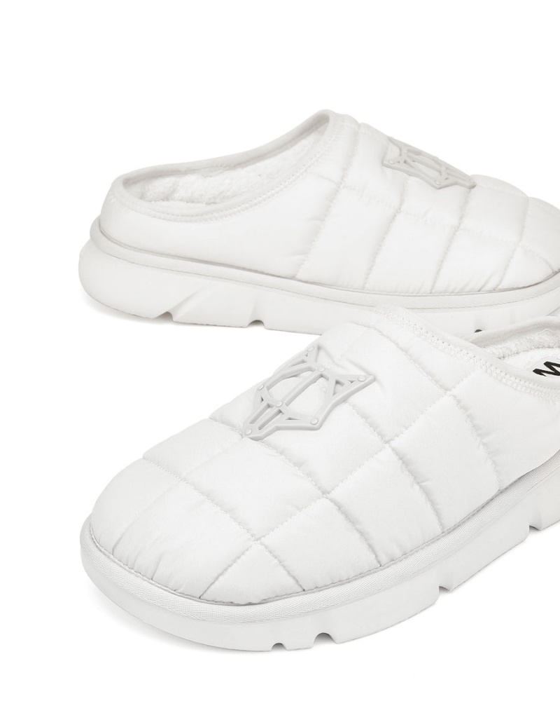 White Naked Wolfe Montana Men's Slippers | ITE4719EW