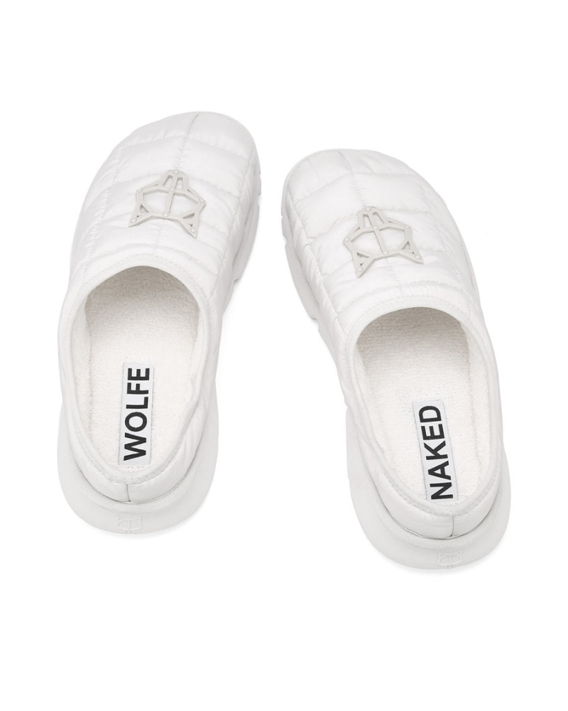 White Naked Wolfe Montana Men's Slippers | ITE4719EW