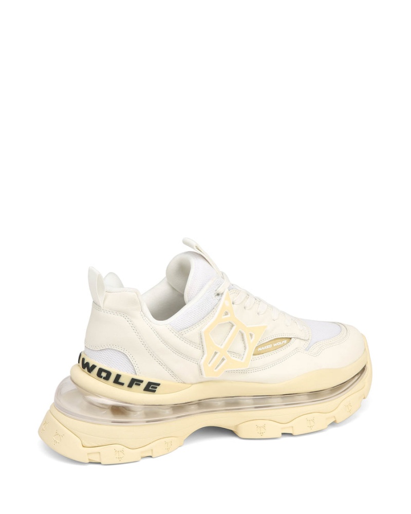 White Naked Wolfe Spring Men's Sneakers | YDV2239IO