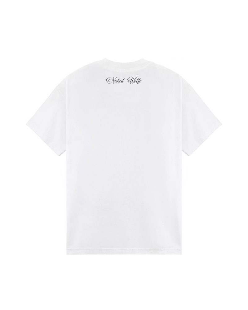 White Naked Wolfe Wolfe Men's T Shirts | JOI8377AZ